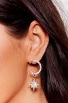 NastyGal To the Moon and Back Star Drop Earrings thumbnail 2