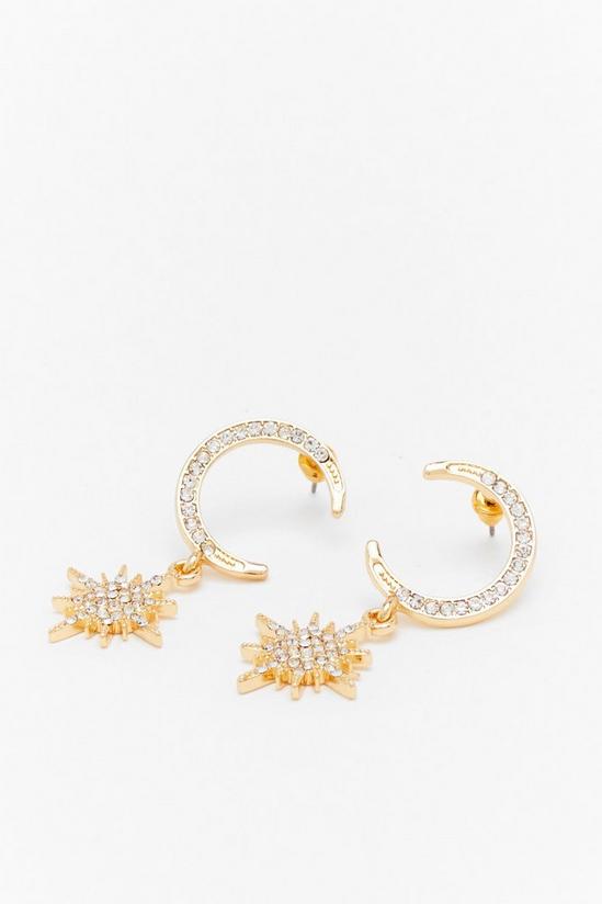 NastyGal To the Moon and Back Star Drop Earrings 3