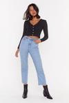 NastyGal Ribbed Button-Down Cropped Cardigan thumbnail 4