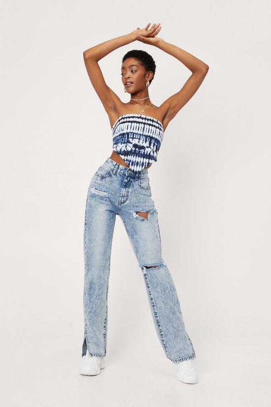 NastyGal Slit's Now or Never Distressed Jean 1