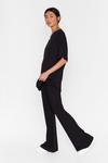 NastyGal Oversized T-Shirts and Trousers Set thumbnail 2
