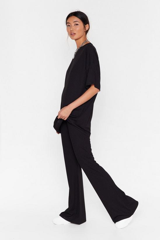 NastyGal Oversized T-Shirts and Trousers Set 2