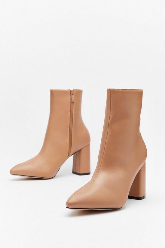 NastyGal Hey Sole Sister Faux Leather Heeled Boots 3