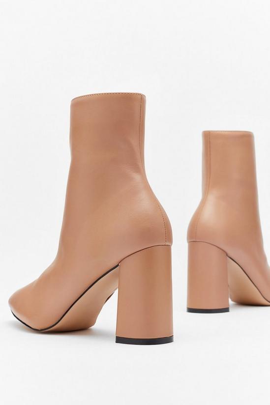 NastyGal Hey Sole Sister Faux Leather Heeled Boots 4