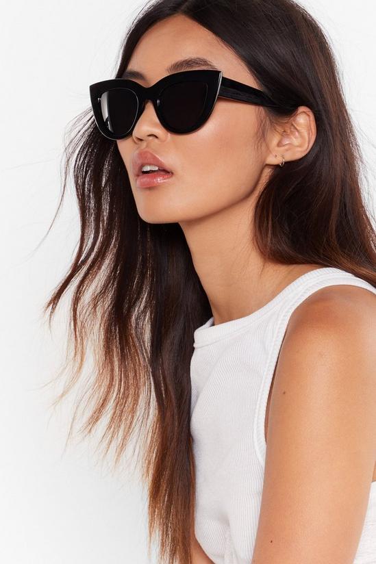 NastyGal Picture Purr-fect Cat-Eye Sunglasses 1