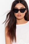 NastyGal Picture Purr-fect Cat-Eye Sunglasses thumbnail 2