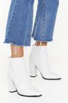 NastyGal And Your Point is Heeled Ankle Boots thumbnail 1
