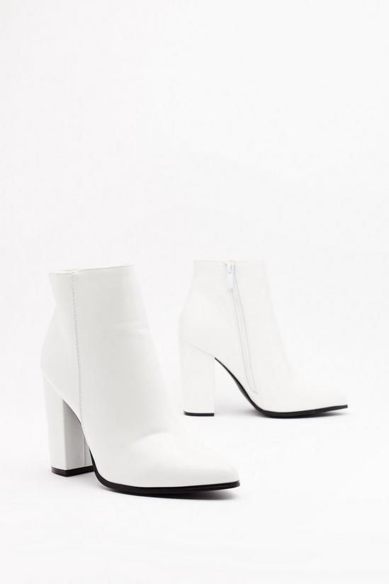 NastyGal And Your Point is Heeled Ankle Boots 3