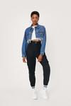 NastyGal Working Hard High-Waisted Utility Trousers thumbnail 1
