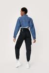 NastyGal Working Hard High-Waisted Utility Trousers thumbnail 4
