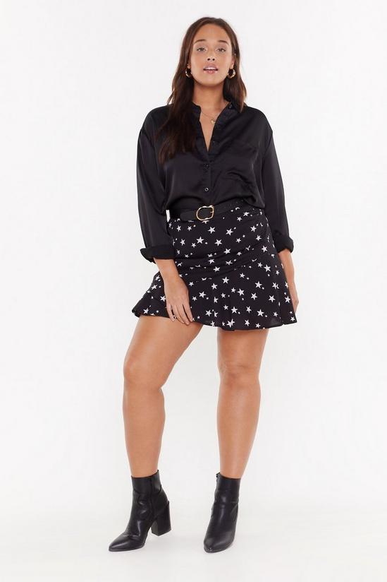 NastyGal Star-t As You Mean to Go on Plus Mini Skirt 2