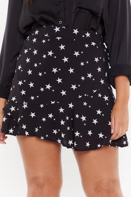 NastyGal Star-t As You Mean to Go on Plus Mini Skirt 4
