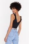 NastyGal Cut-Out of My Inheritance Knot Front Bodysuit thumbnail 3