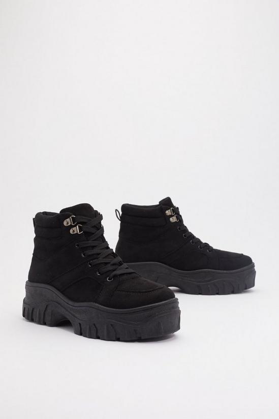 NastyGal Can I Get a Boot Boot Chunky Sneakers 2