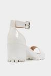 NastyGal Cleat It Fancy Faux Leather Sandals thumbnail 3