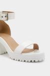 NastyGal Cleat It Fancy Faux Leather Sandals thumbnail 4