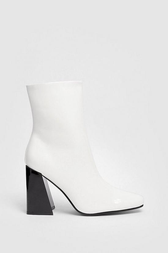 NastyGal One Way or Another Patent Boots 3