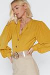 NastyGal Let's Get Button-Down to Business Blouse thumbnail 2