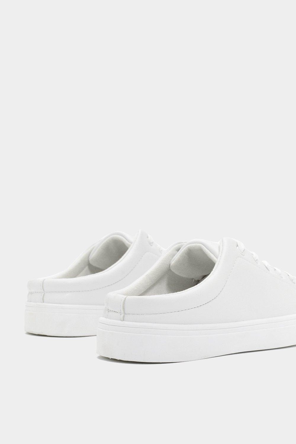 On the Back Burner Backless Trainers