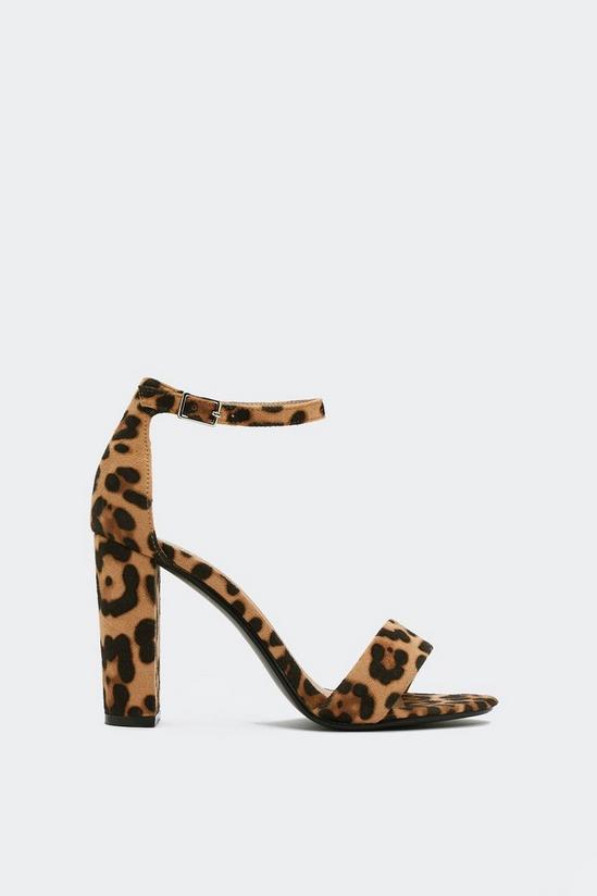 NastyGal Here Kitty Leopard Heel 2
