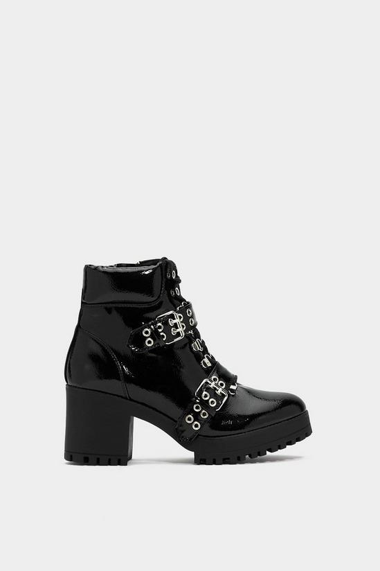 NastyGal Eyelet Will Survive Chunky Boot 4