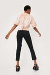 NastyGal High Waisted Distressed Mom Jeans thumbnail 4