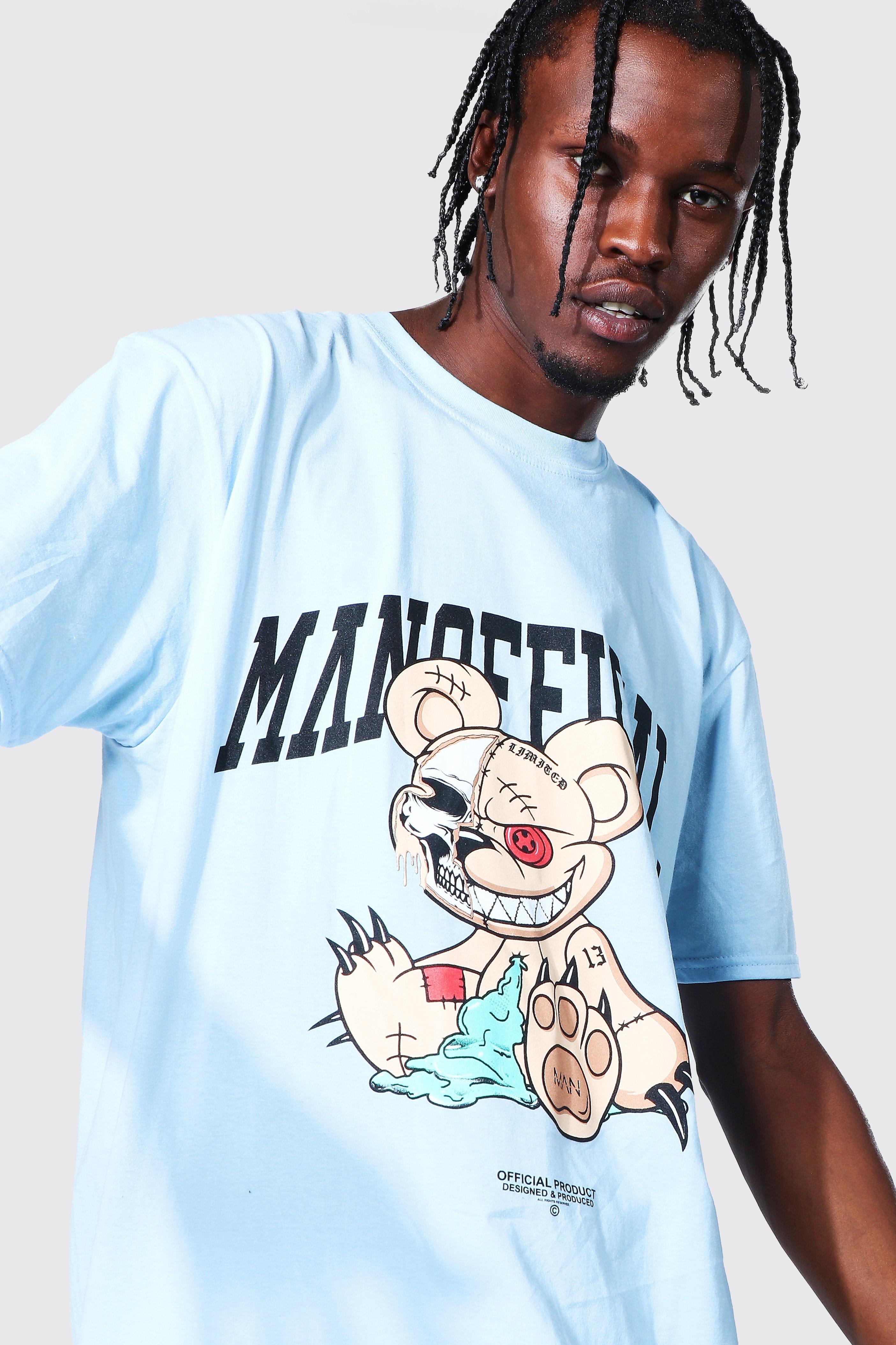 Oversized Man Official Teddy Graphic T-shirt