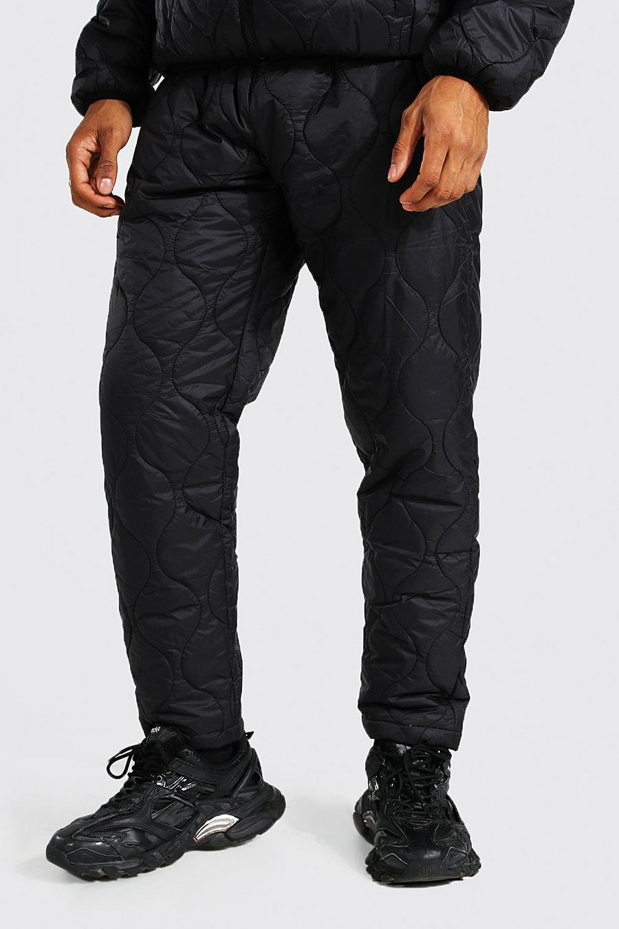 Black Onion Quilted Trousers image number 1