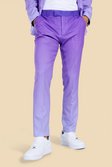 Purple Skinny Ombre Suit Trouser