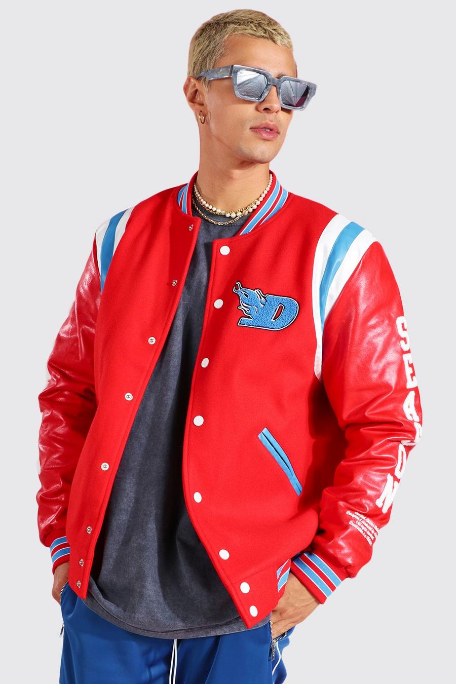 Bomber style universitaire, Red image number 1