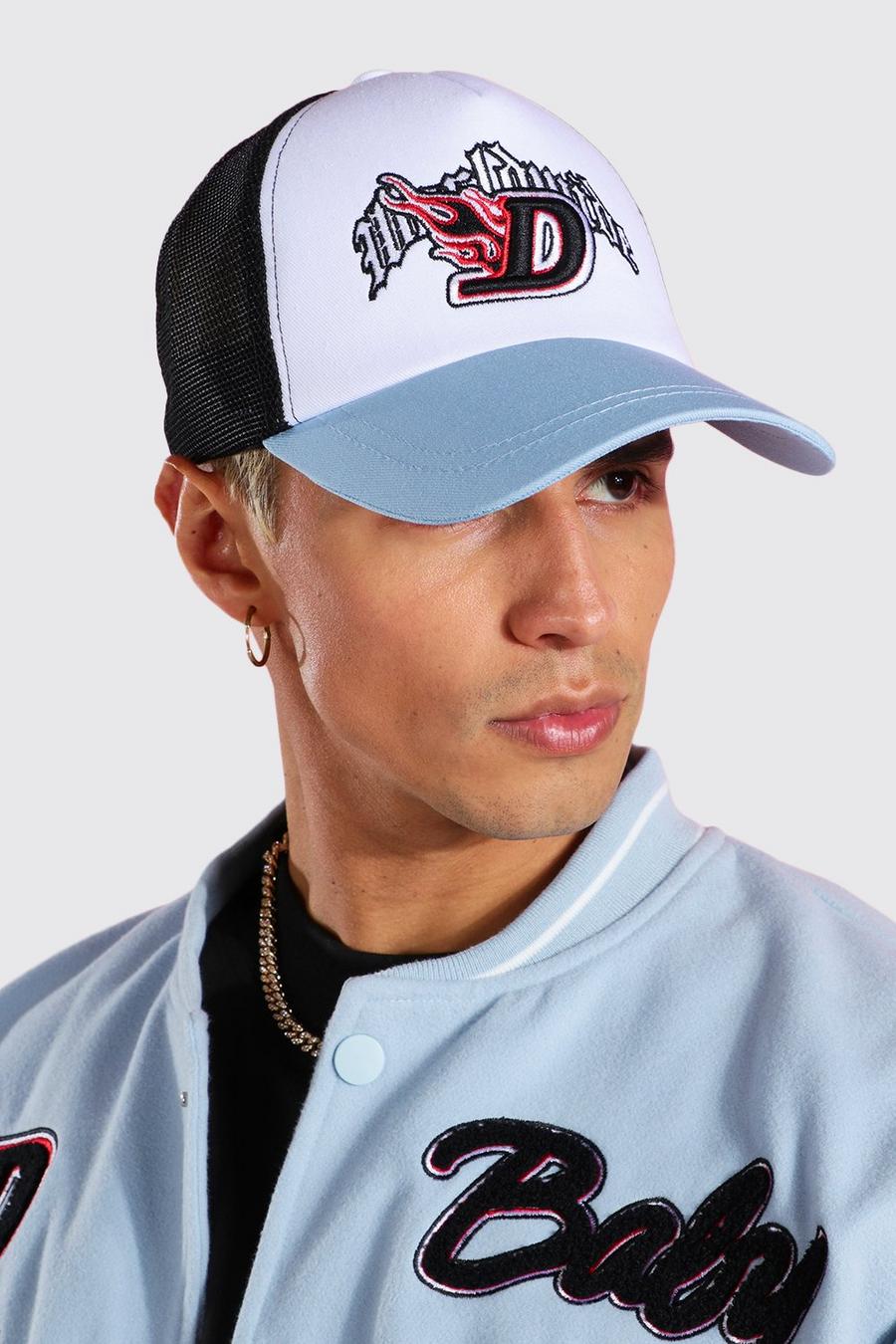 Cappello da baseball con ricami, Blue image number 1