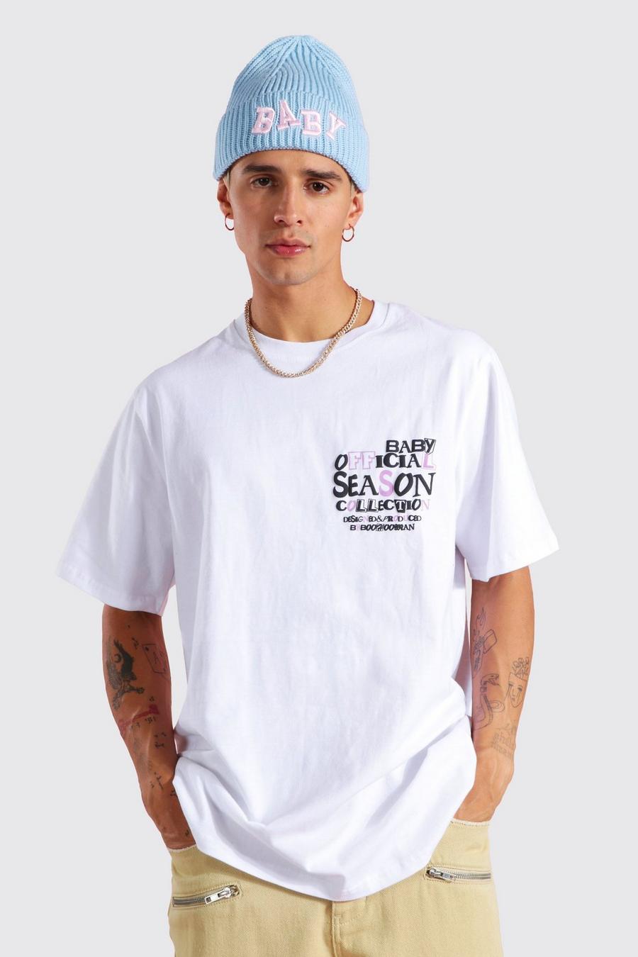 White DaBaby Official T-shirt med tryck image number 1