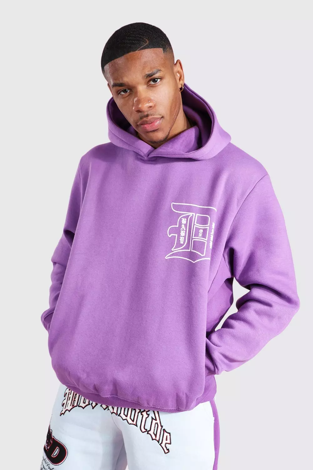 Champion back print clearance hoodie