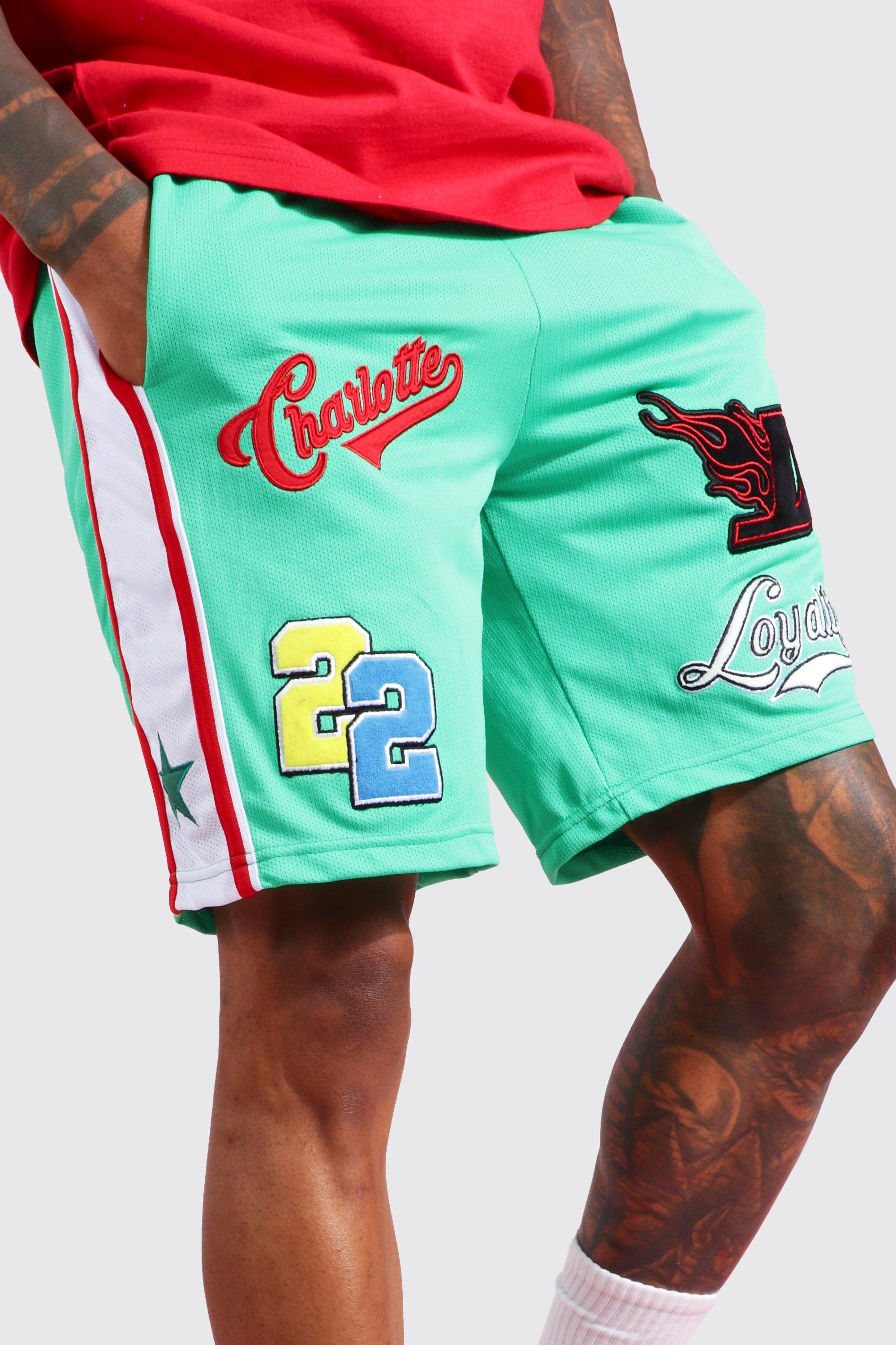 Chicago Bulls Green JUST DON Shorts