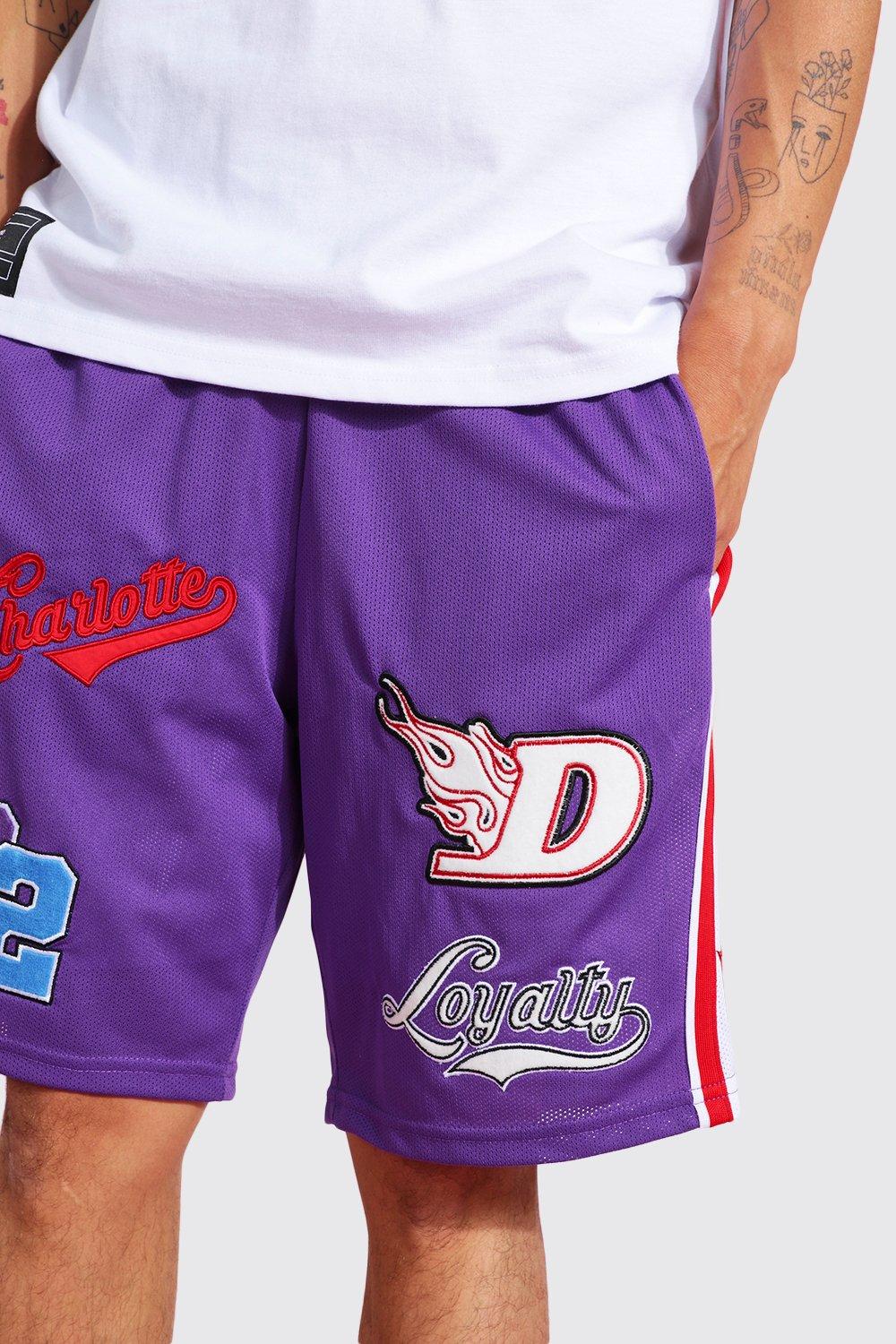 Basketball 2024 shorts purple