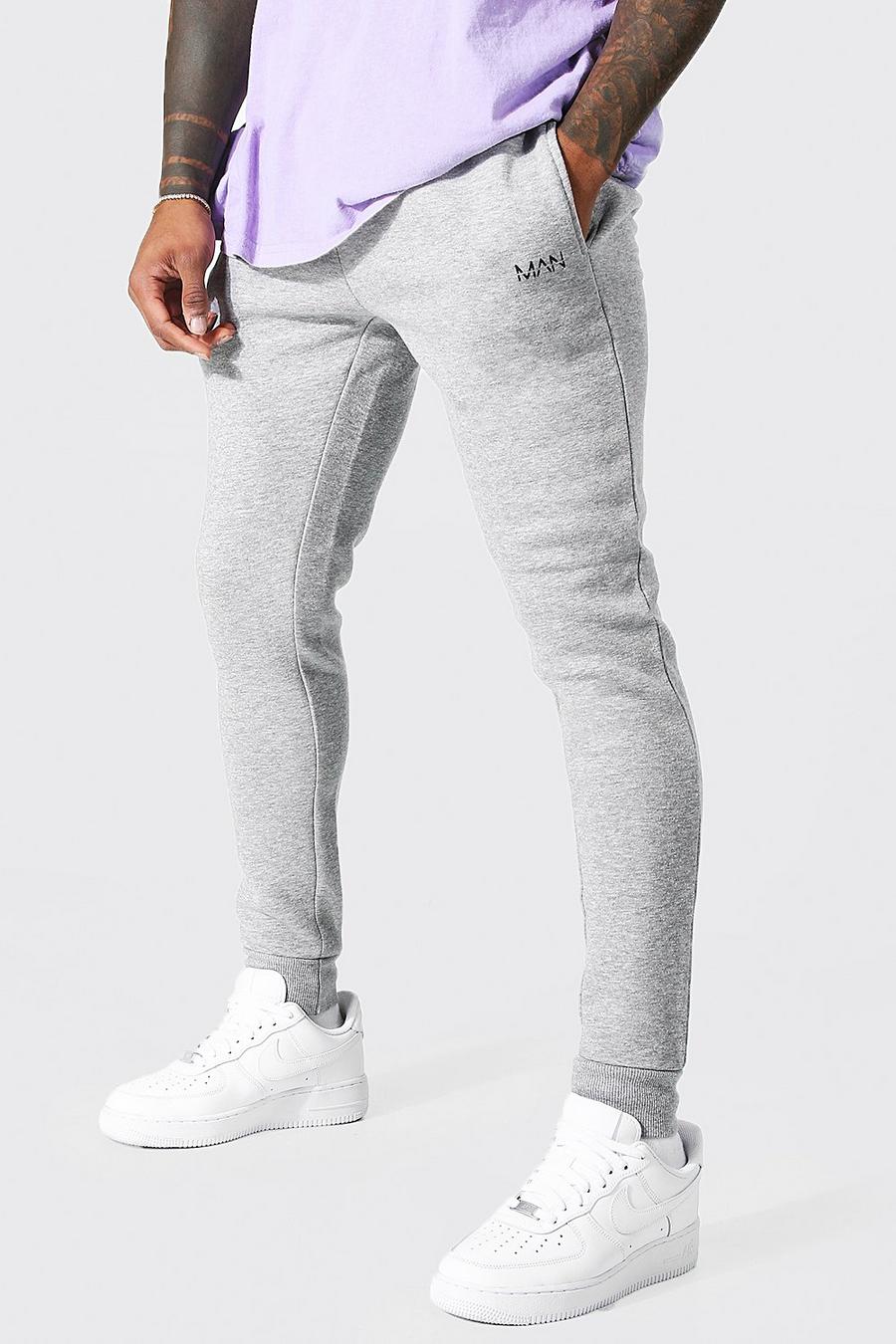Pantalón deportivo MAN Original reciclado súper pitillo, Grey image number 1