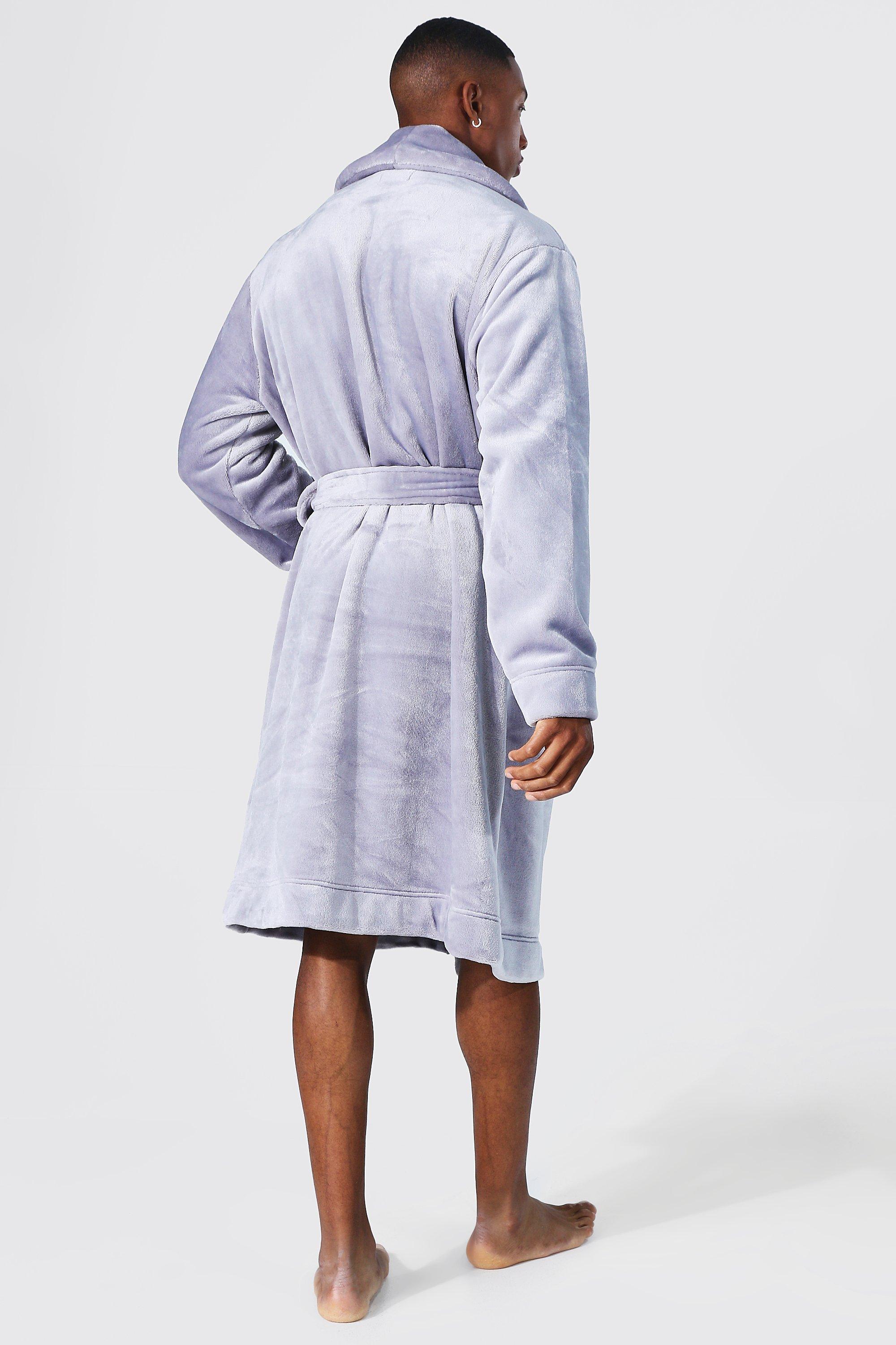 Boohoo mens 2025 dressing gown