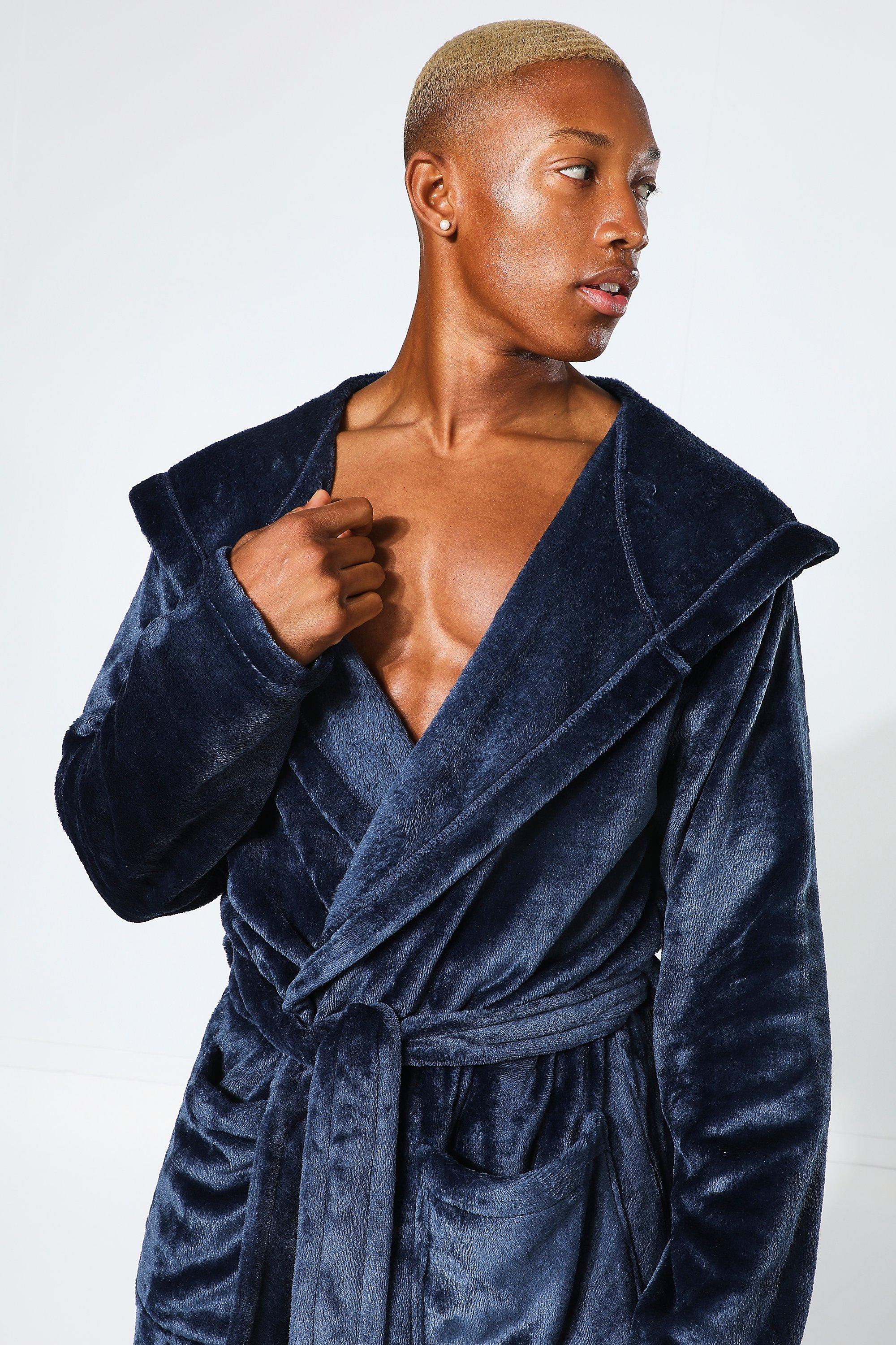 Boohoo silk 2024 dressing gown