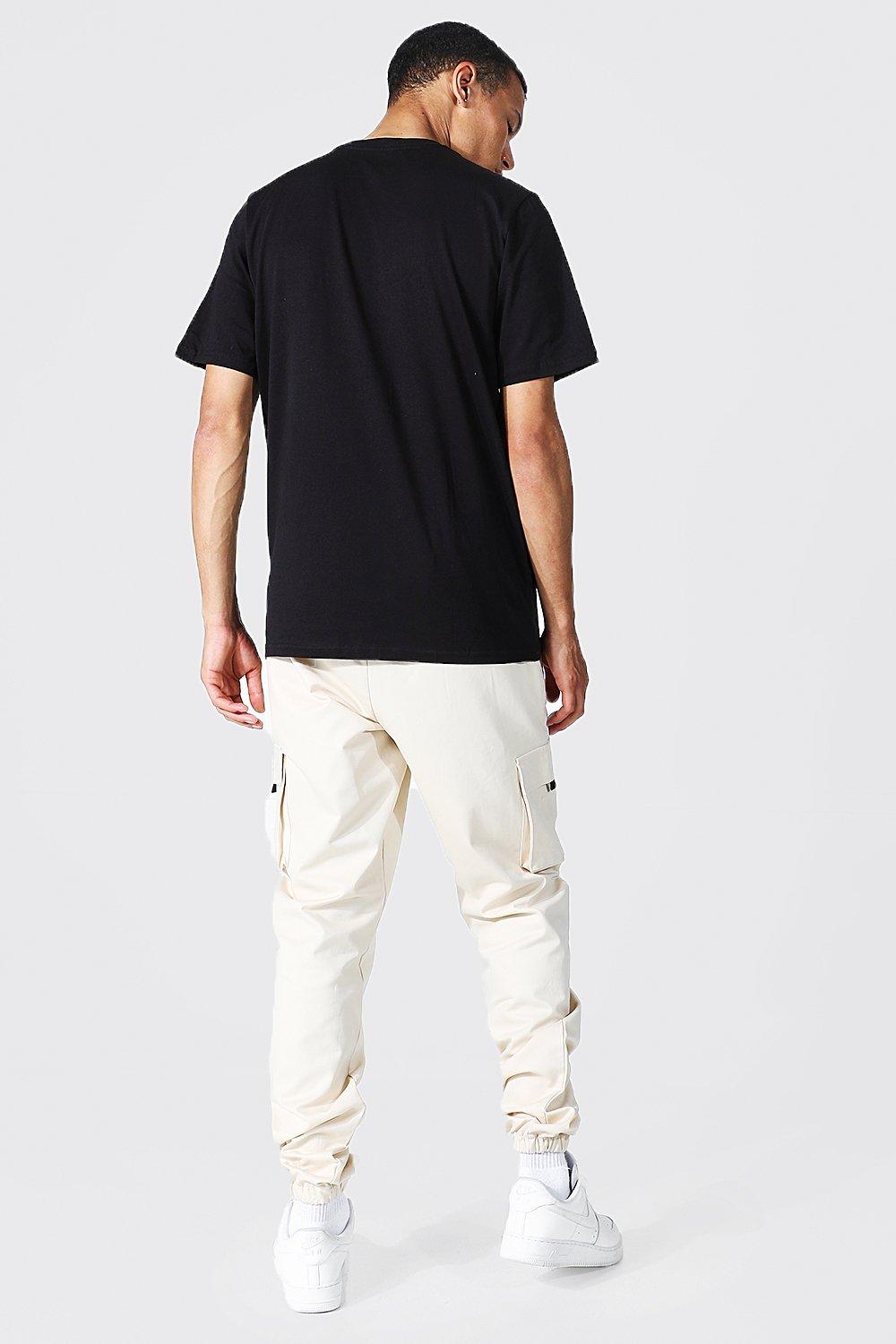 Cargo twill jogger