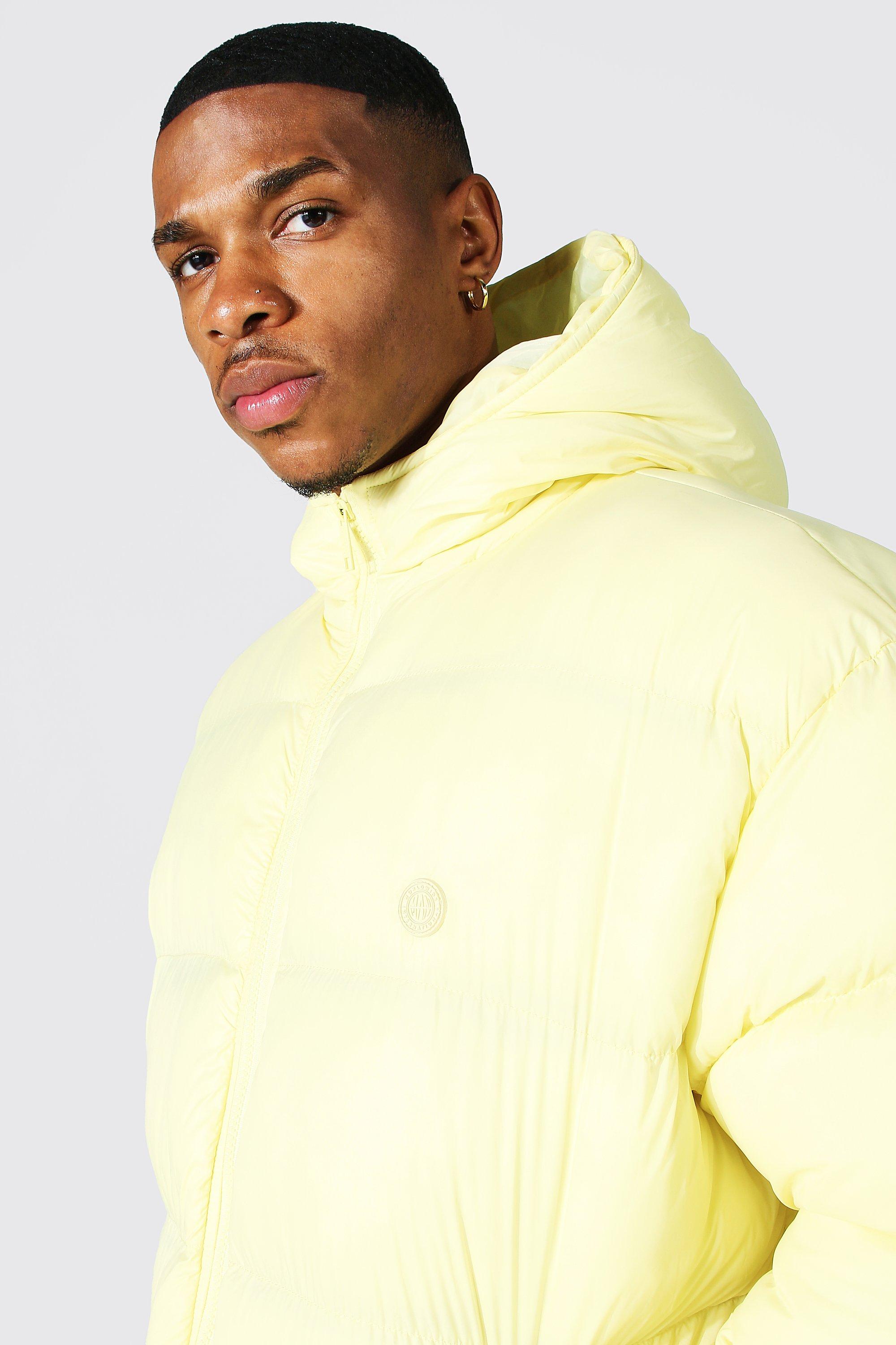 Mens 2024 yellow puffer