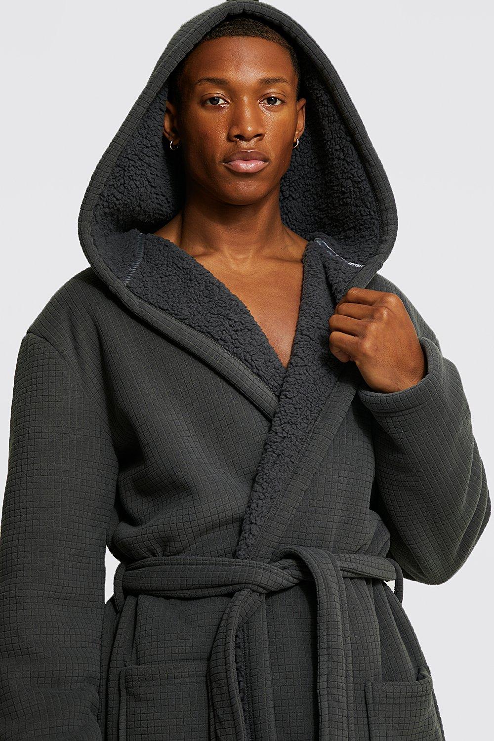 Boohoo mens hot sale dressing gown