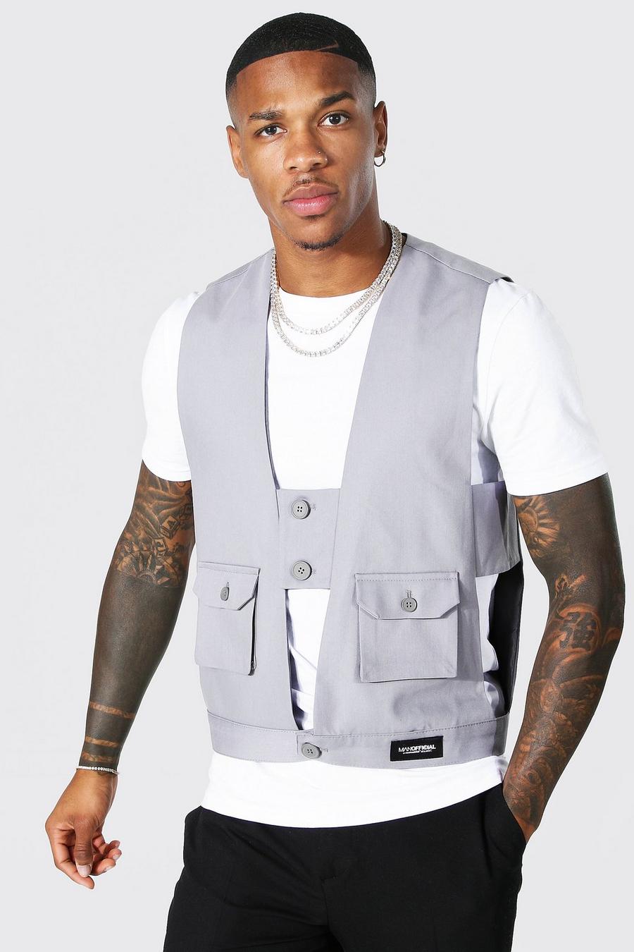 Grey Man Utility Vest Style Vest image number 1