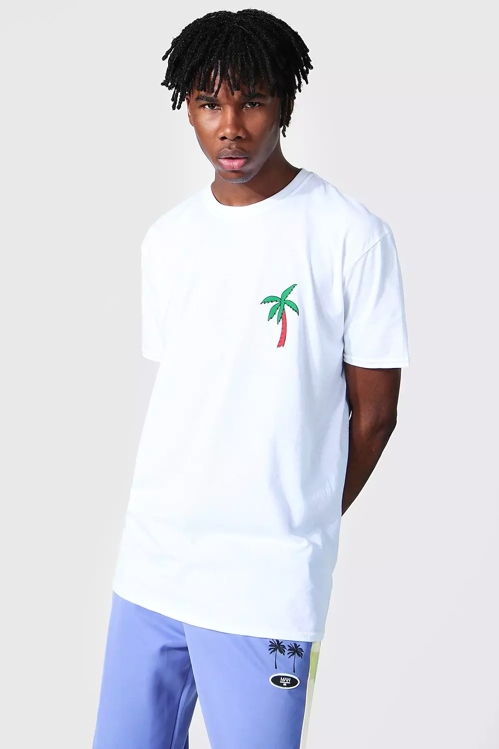 Oversized Los Angeles Palm Graphic T-shirt