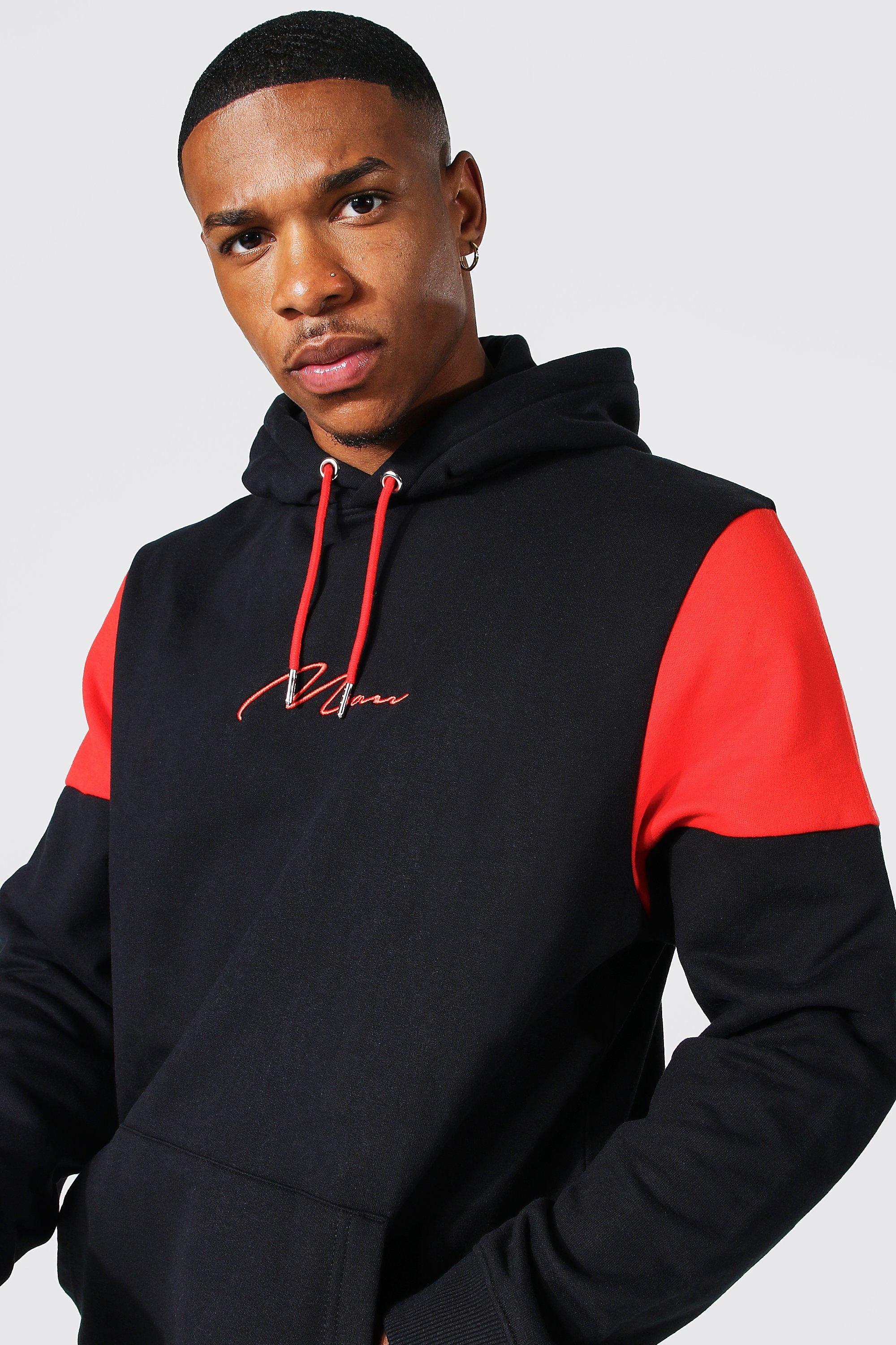 2 colour hoodie online