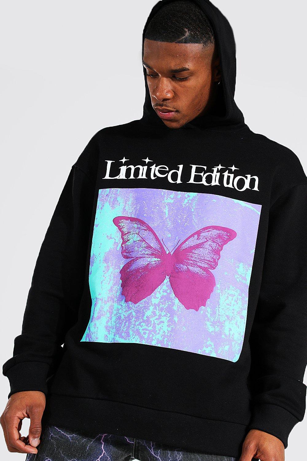 Oversized Limited Edition Butterfly Hoodie