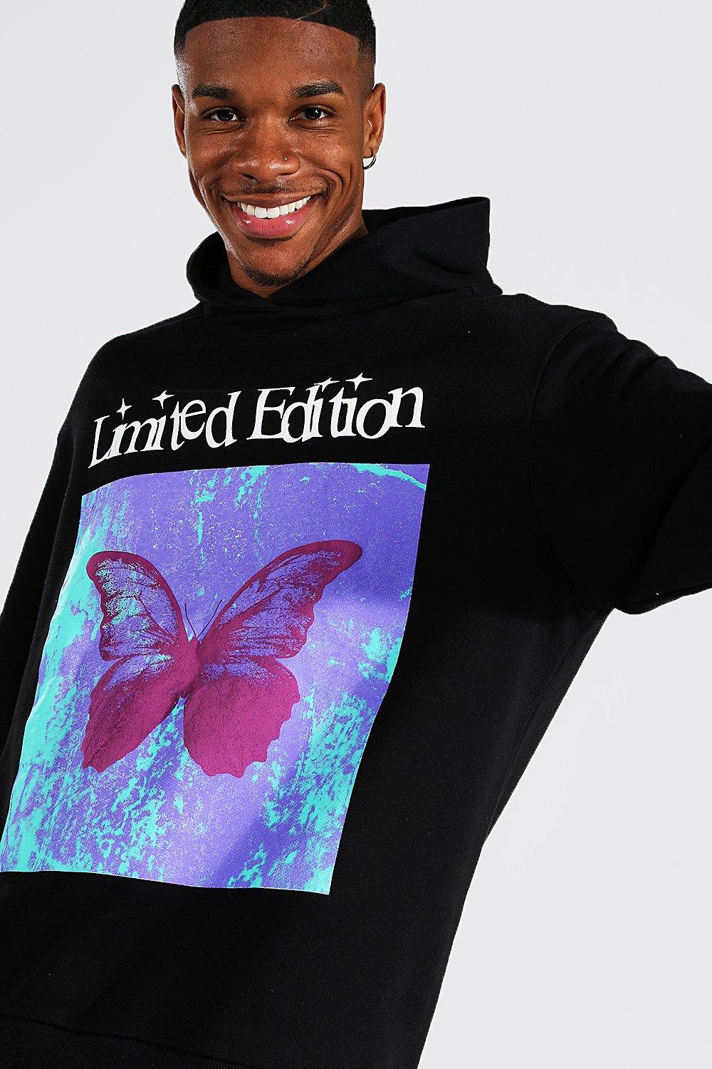 Butterfly hoodie boohoo sale