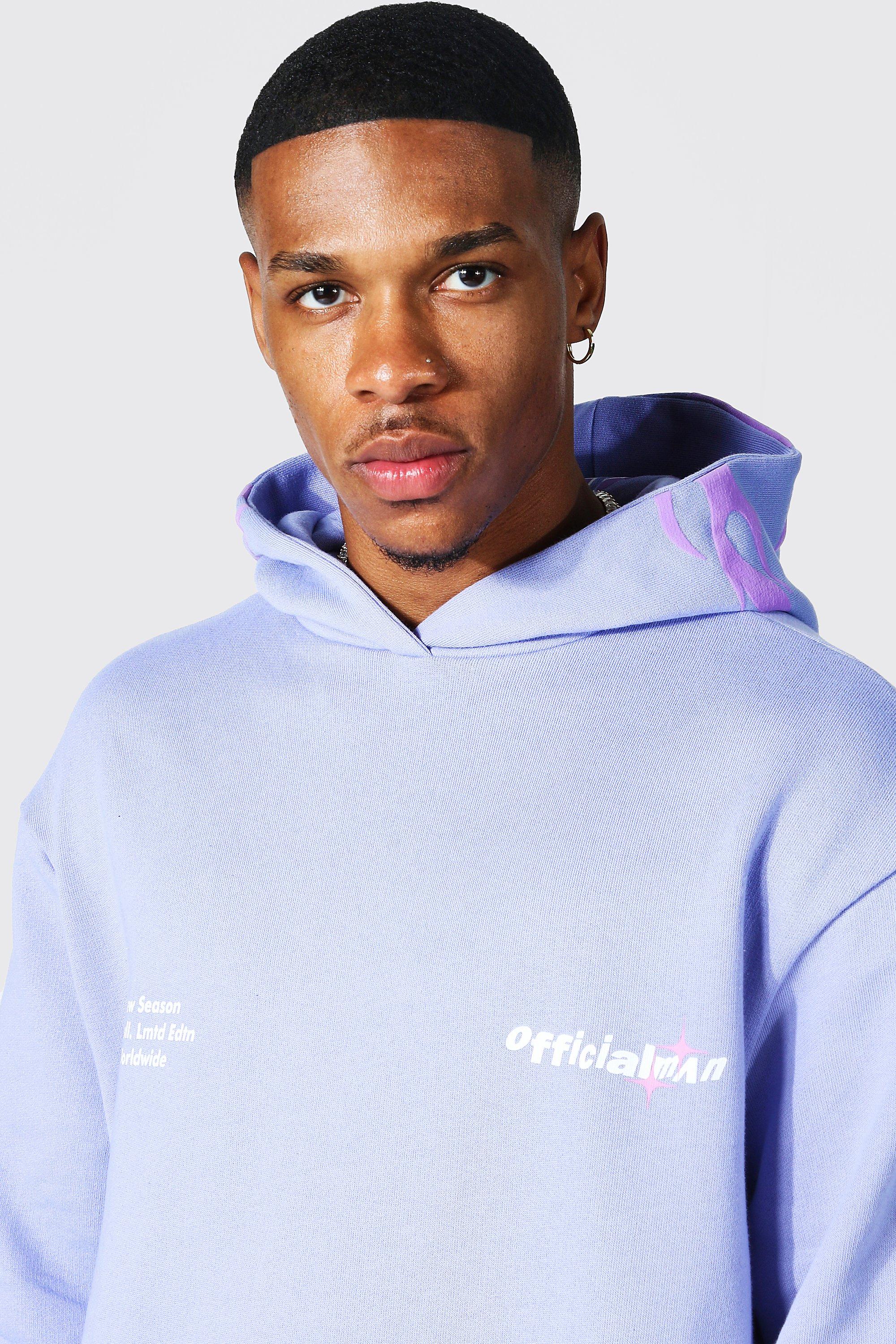 Boohoo flame online hoodie