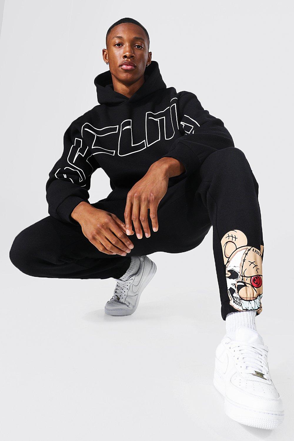 Oversized Ofcl Worldwide Hooded Tracksuit