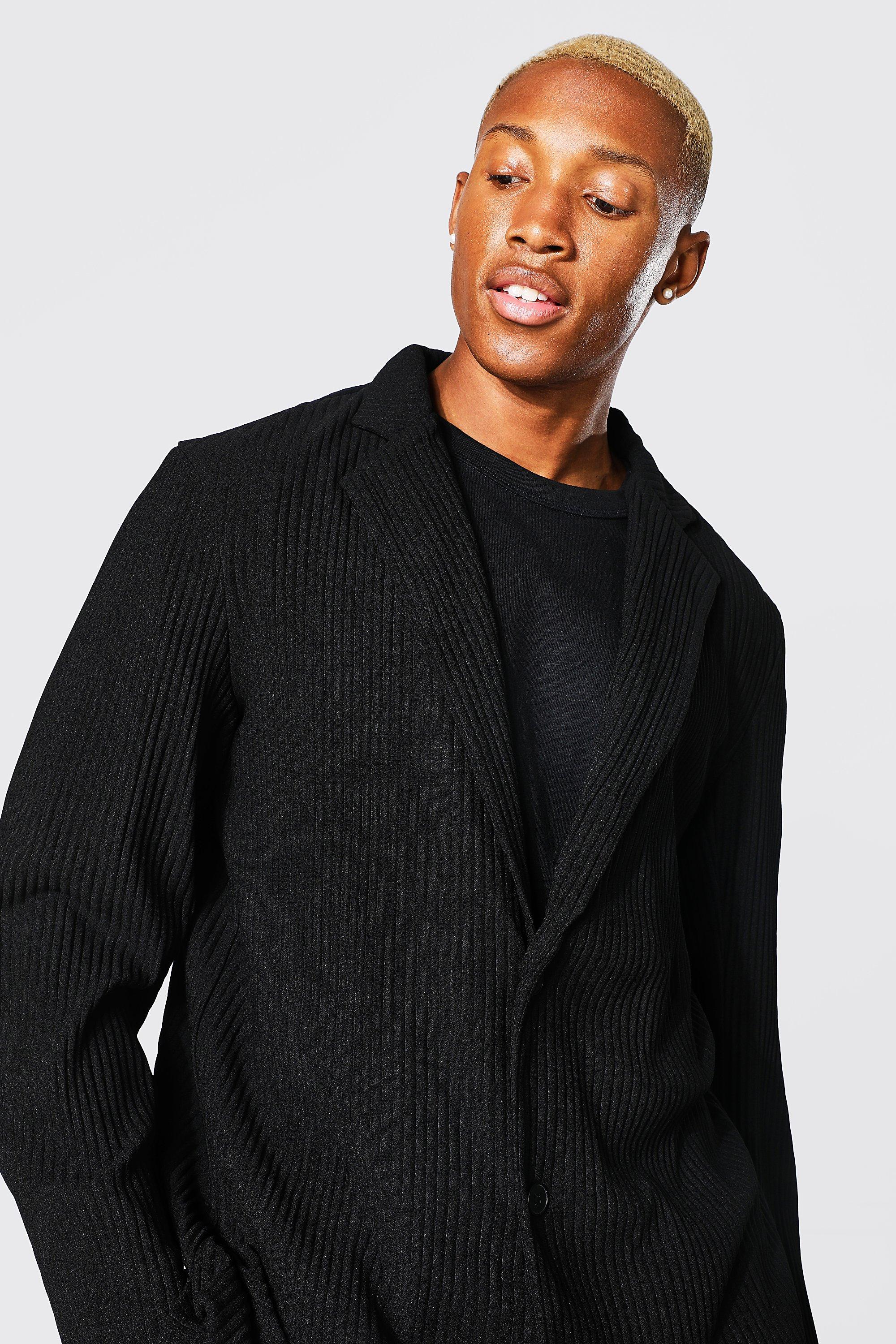 Black blazer shop mens slim fit