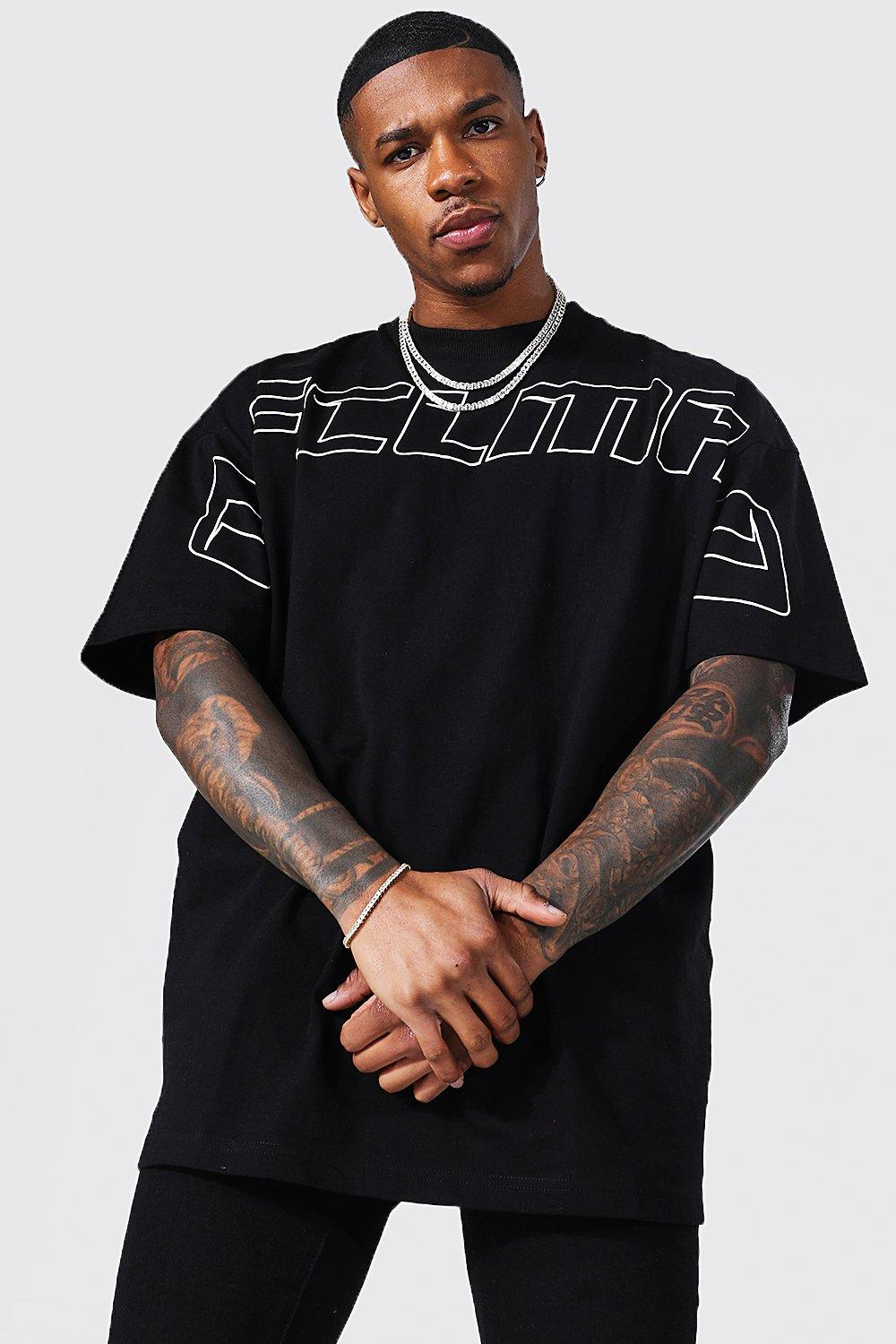 Oversized Ofcl Man Teddy Graphic T shirt